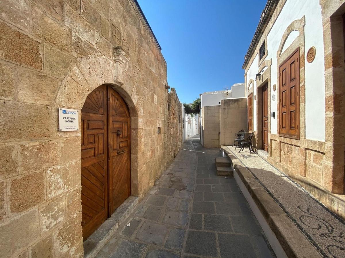 Captains House Líndos Dış mekan fotoğraf